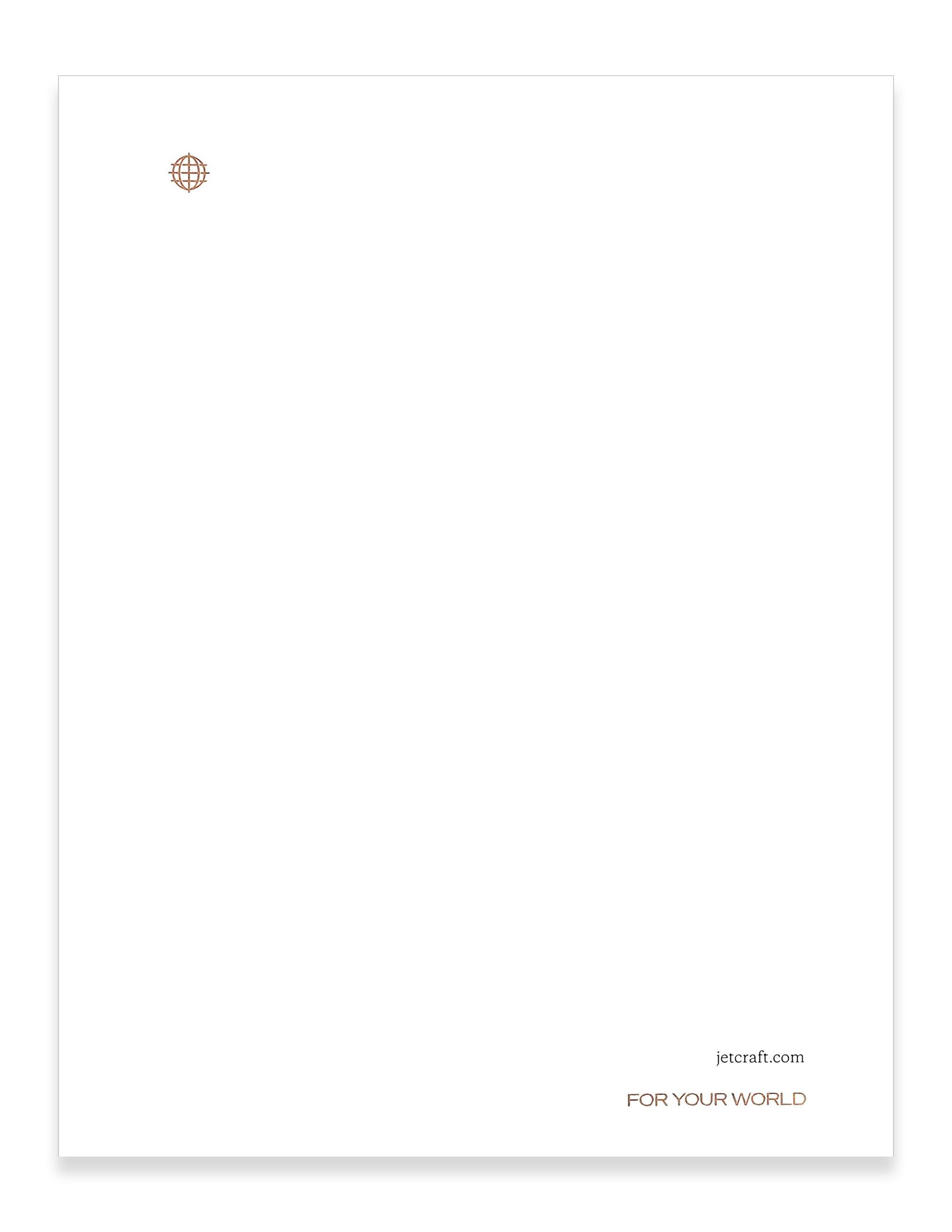 Picture of Letter Head - A4 - Europe & Hong Kong 8.267" x 11.692" 2nd Sheet